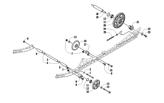 IDLER WHEEL ASSEMBLY