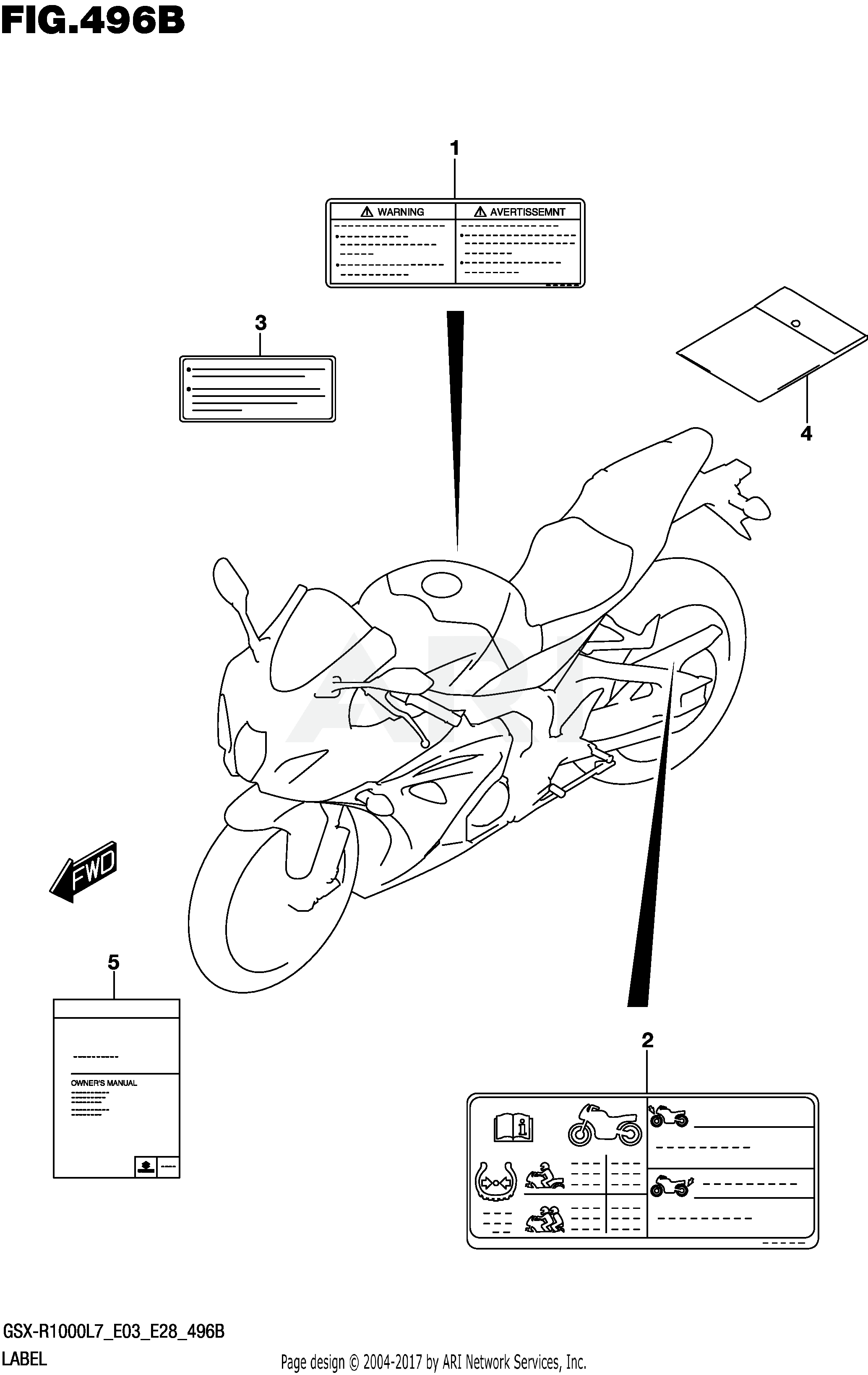 LABEL (GSX-R1000L7 E28)