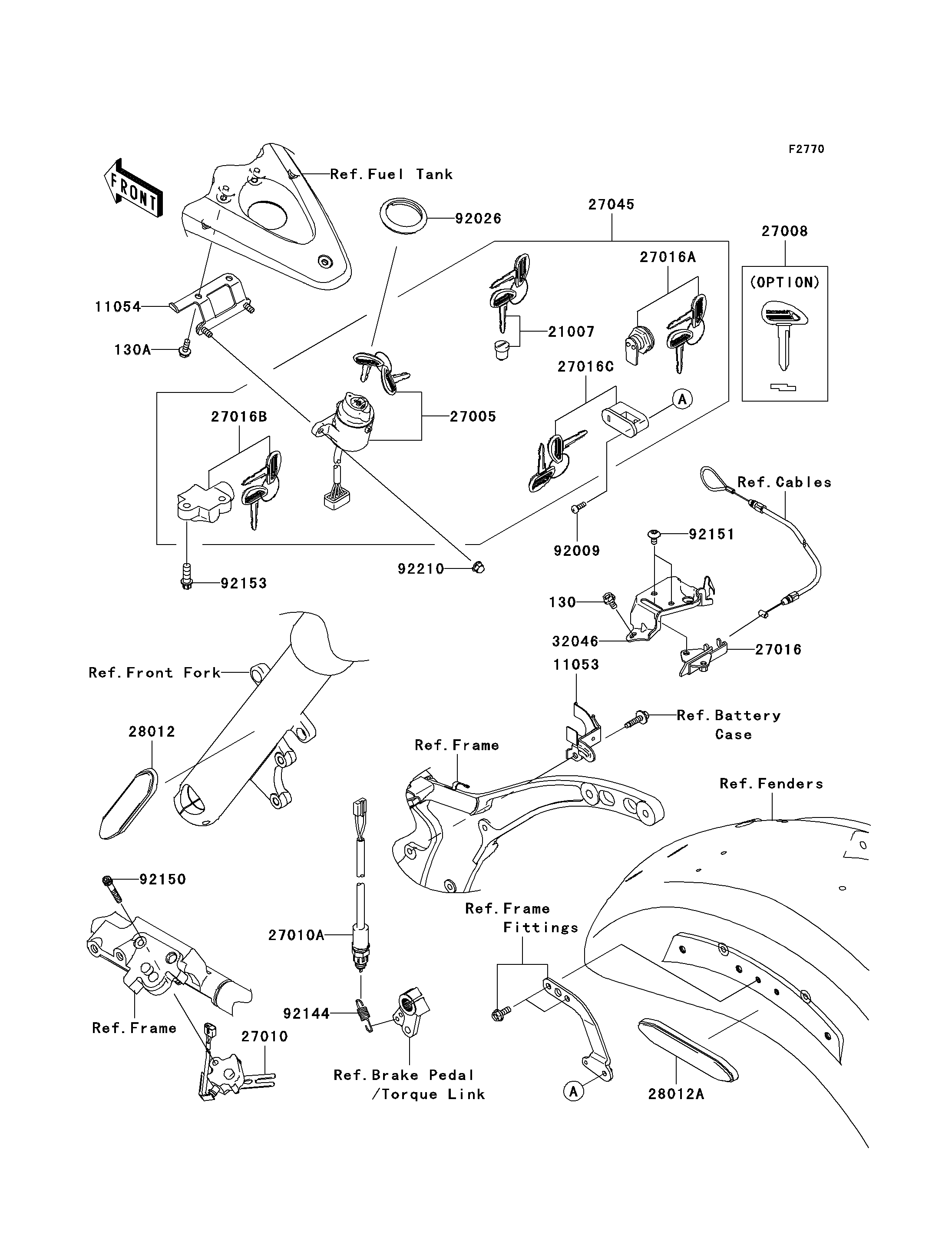 Ignition Switch/Locks/Reflectors