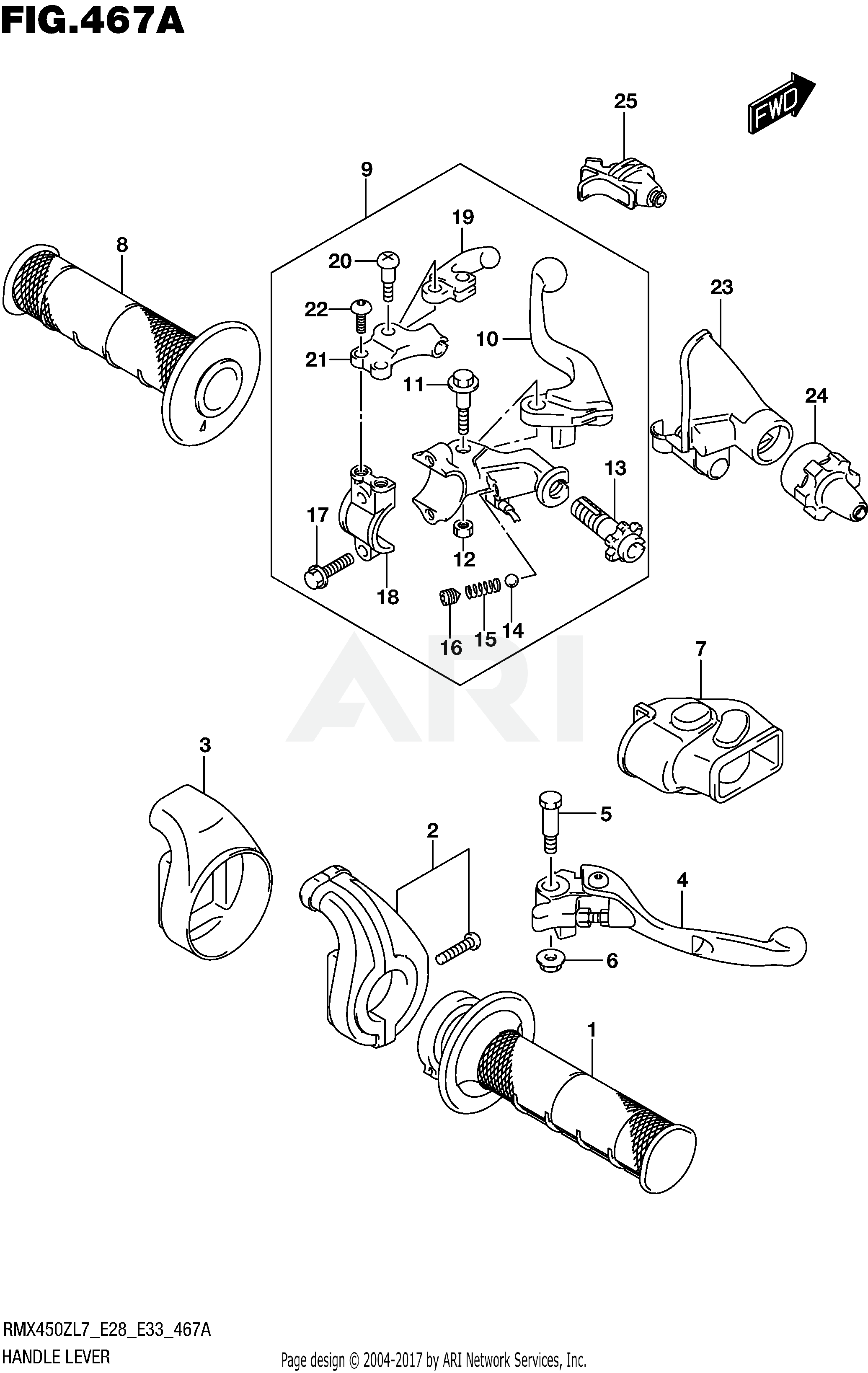 HANDLE LEVER