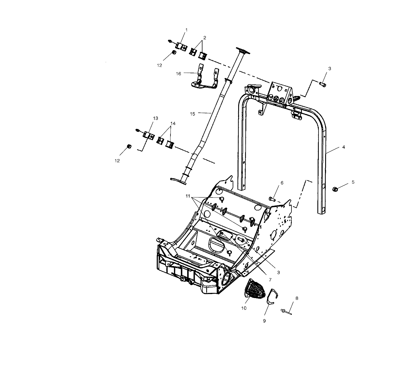 STEERING/HANDLEBAR - S02NJ7CS/CSA (4970567056B02)