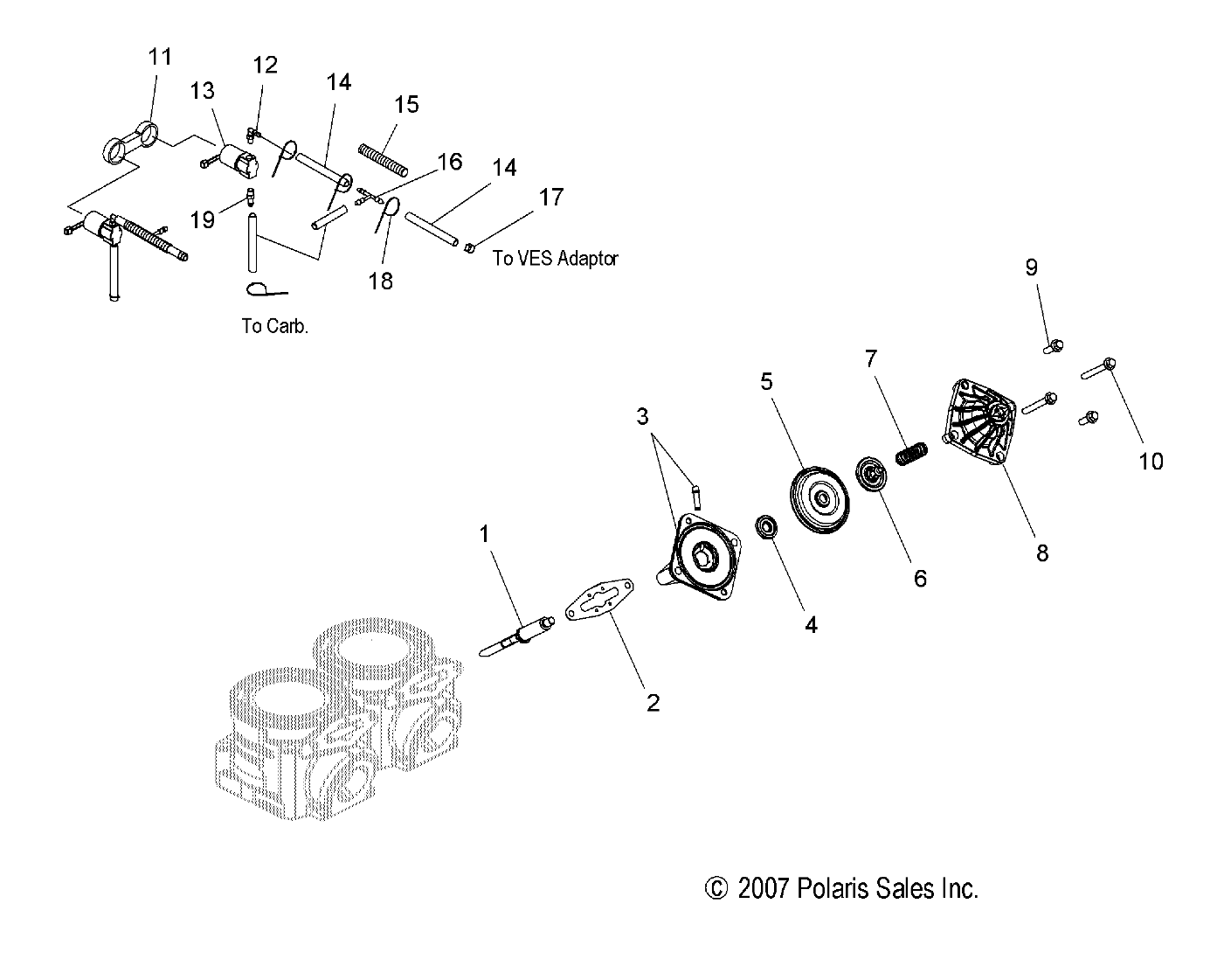 ENGINE, EXHAUST VALVES and SOLENOID - S09MX6JS/JE (49SNOWEXHAUSTVALVES08600IQ)