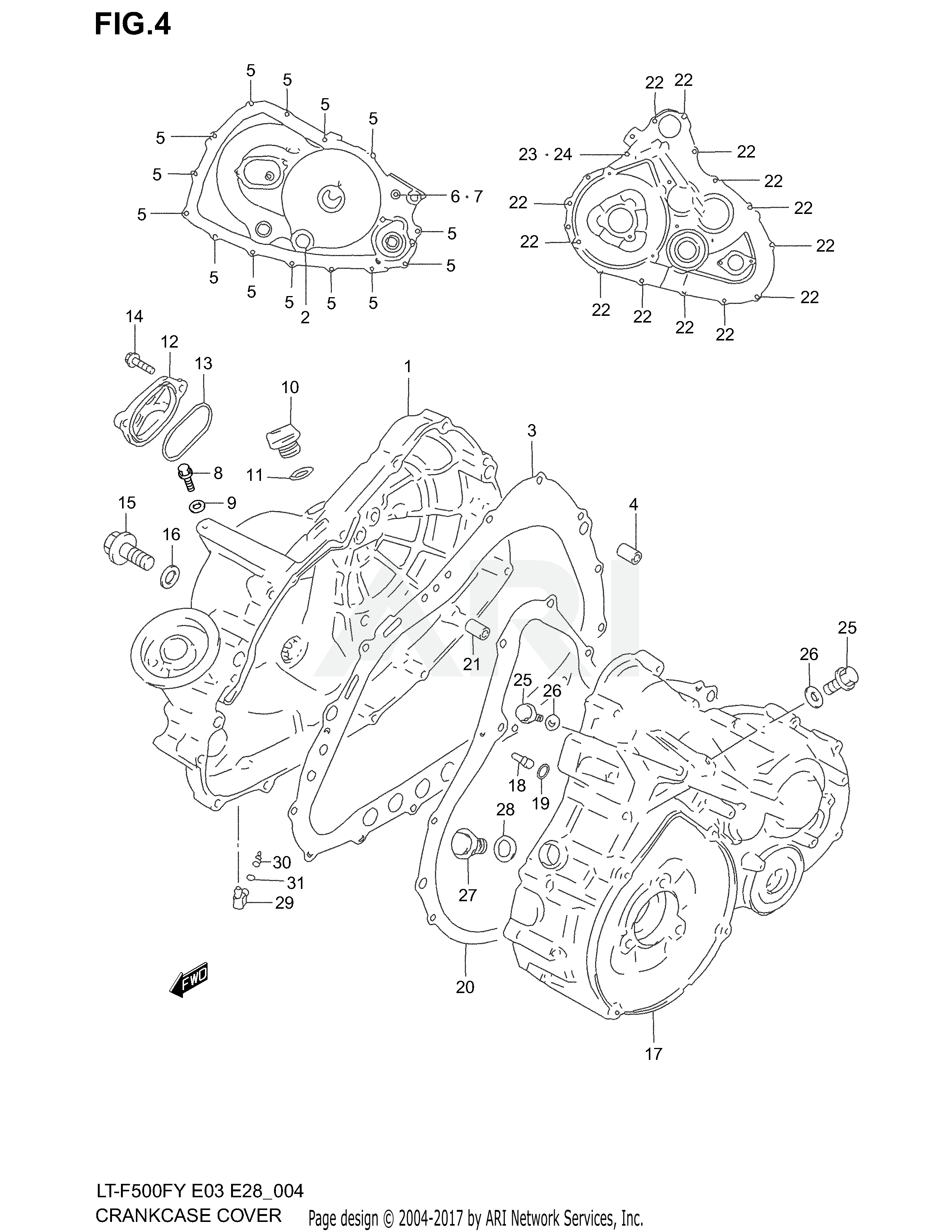 CRANKCASE COVER