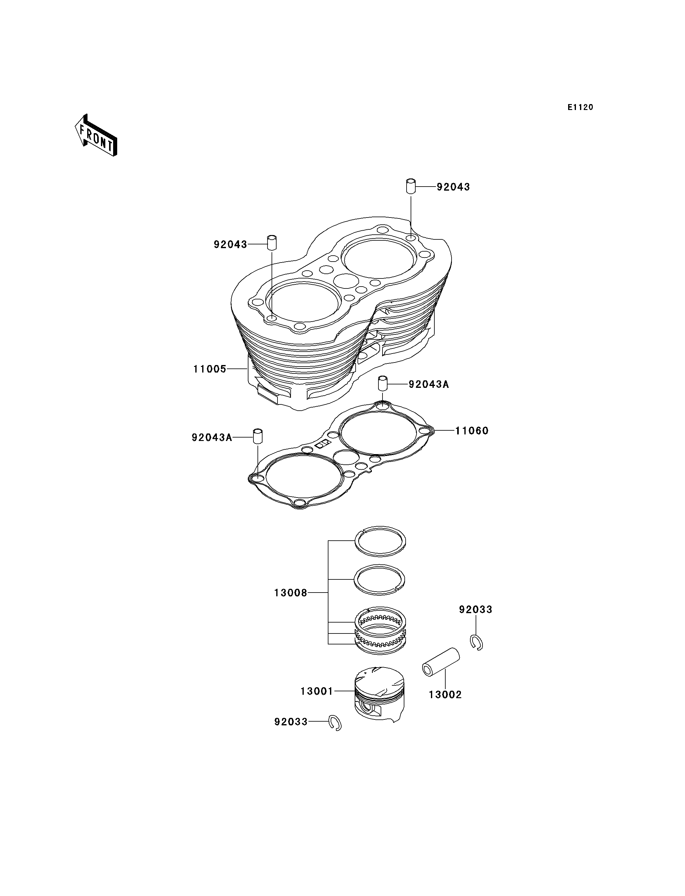 Cylinder/Piston(s)