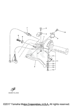 HANDLE SWITCH LEVER