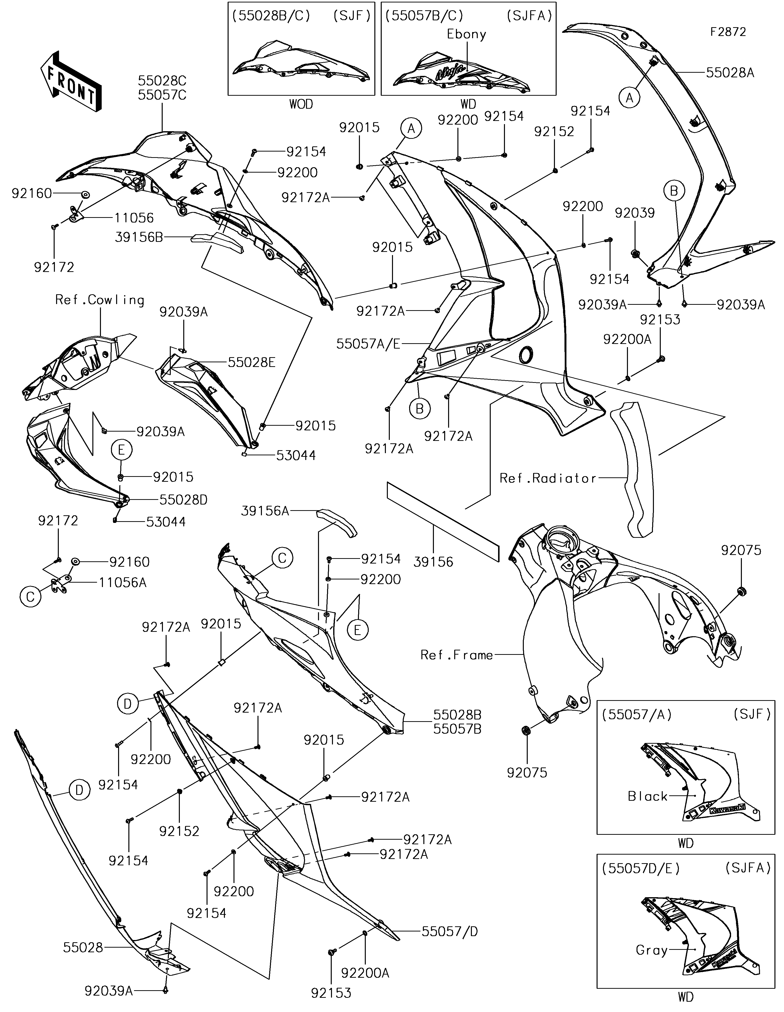 Cowling Lowers