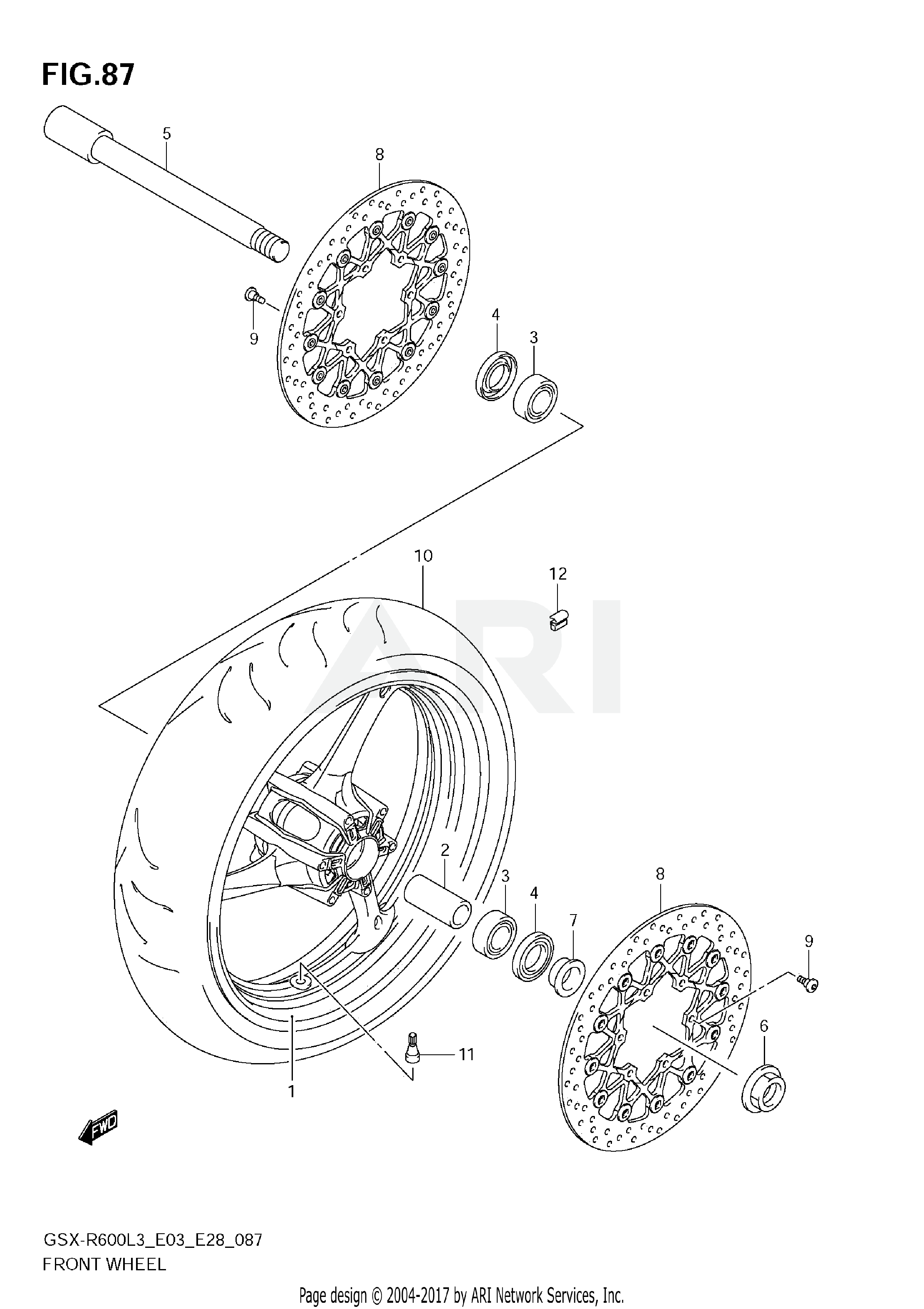 FRONT WHEEL