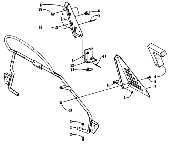 STEERING SUPPORT ASSEMBLY