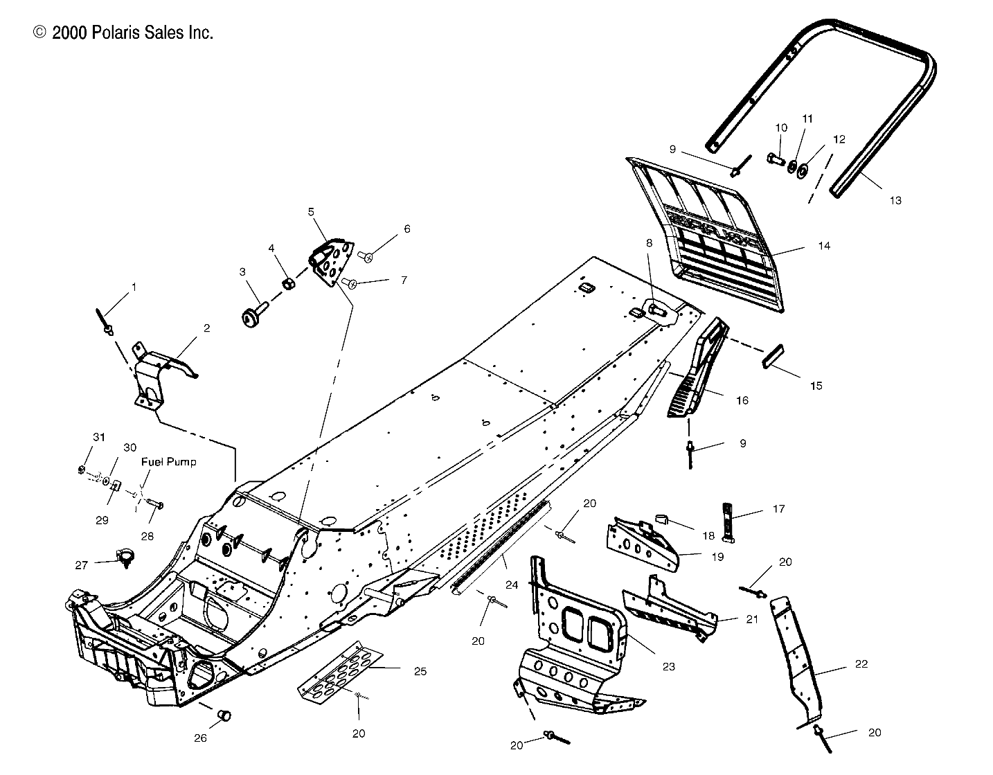 CHASSIS - S01NB4BS (4960876087A003)