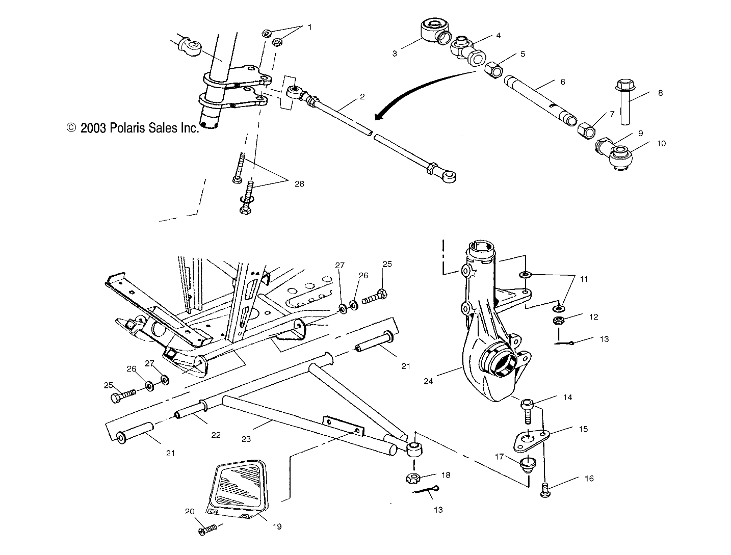 A-ARM/STRUT MOUNTING - A04CD32AA/AB/AC/FB (4986268626C02)