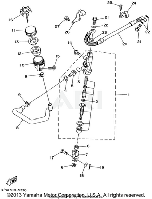 REAR MASTER CYLINDER