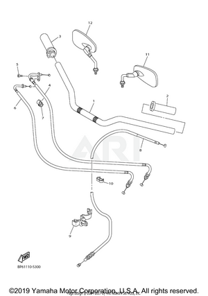 STEERING HANDLE CABLE