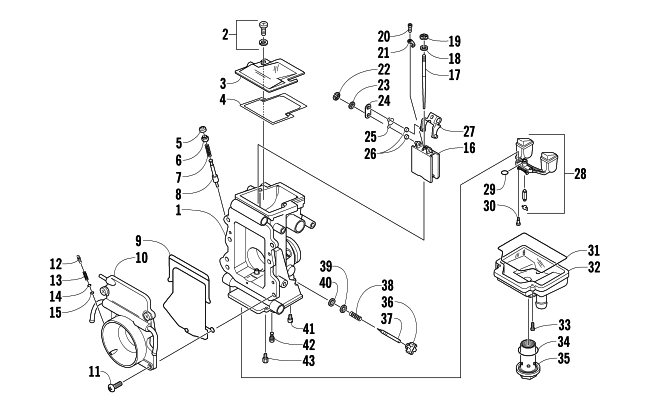 CARBURETOR - INTERNAL PARTS