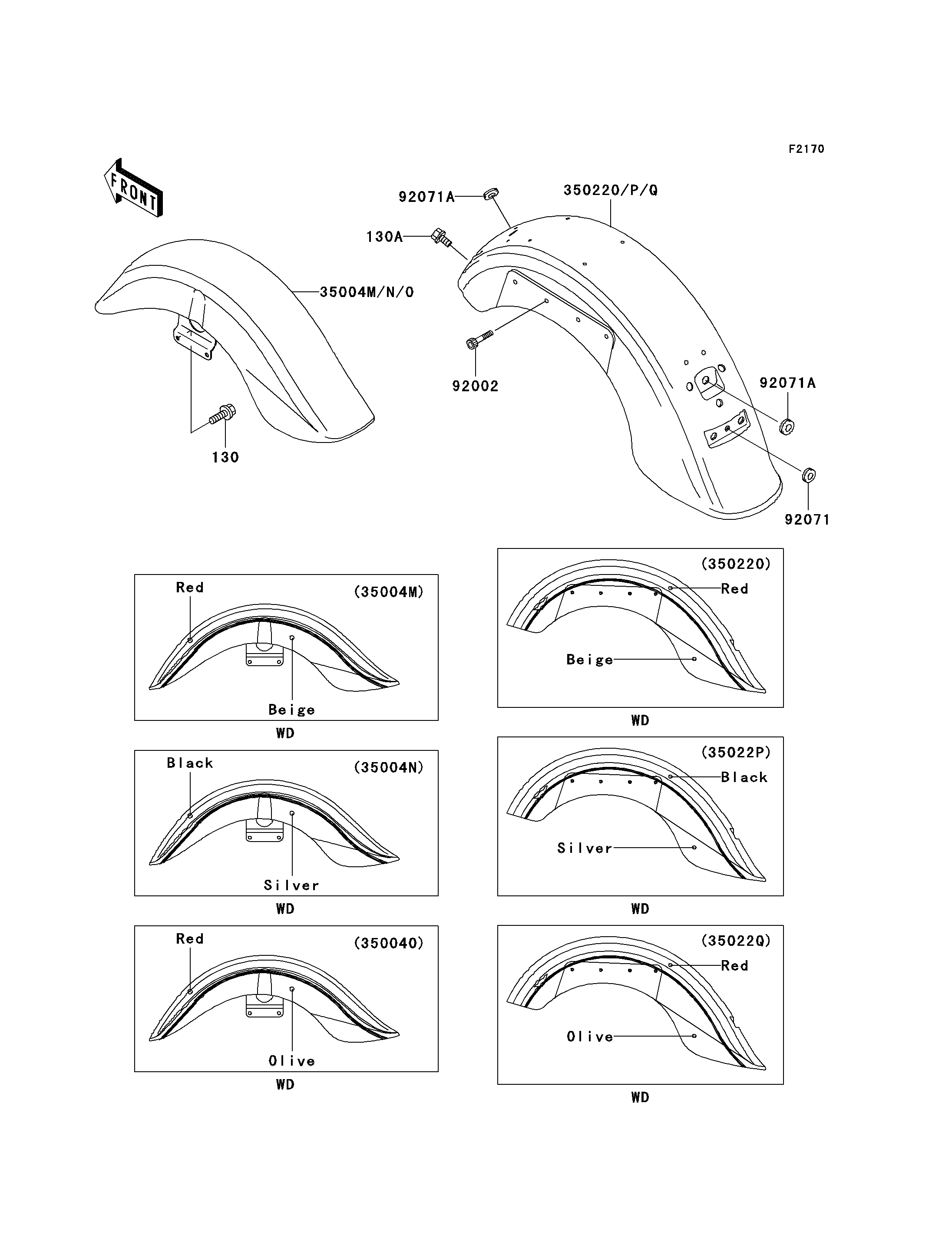 Fenders(VN1500-N1/N2)