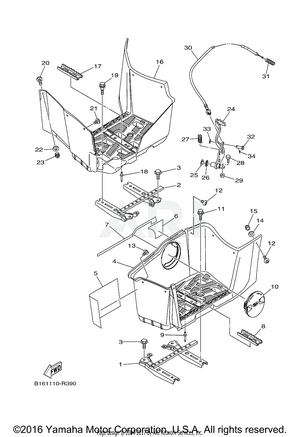 STAND FOOTREST