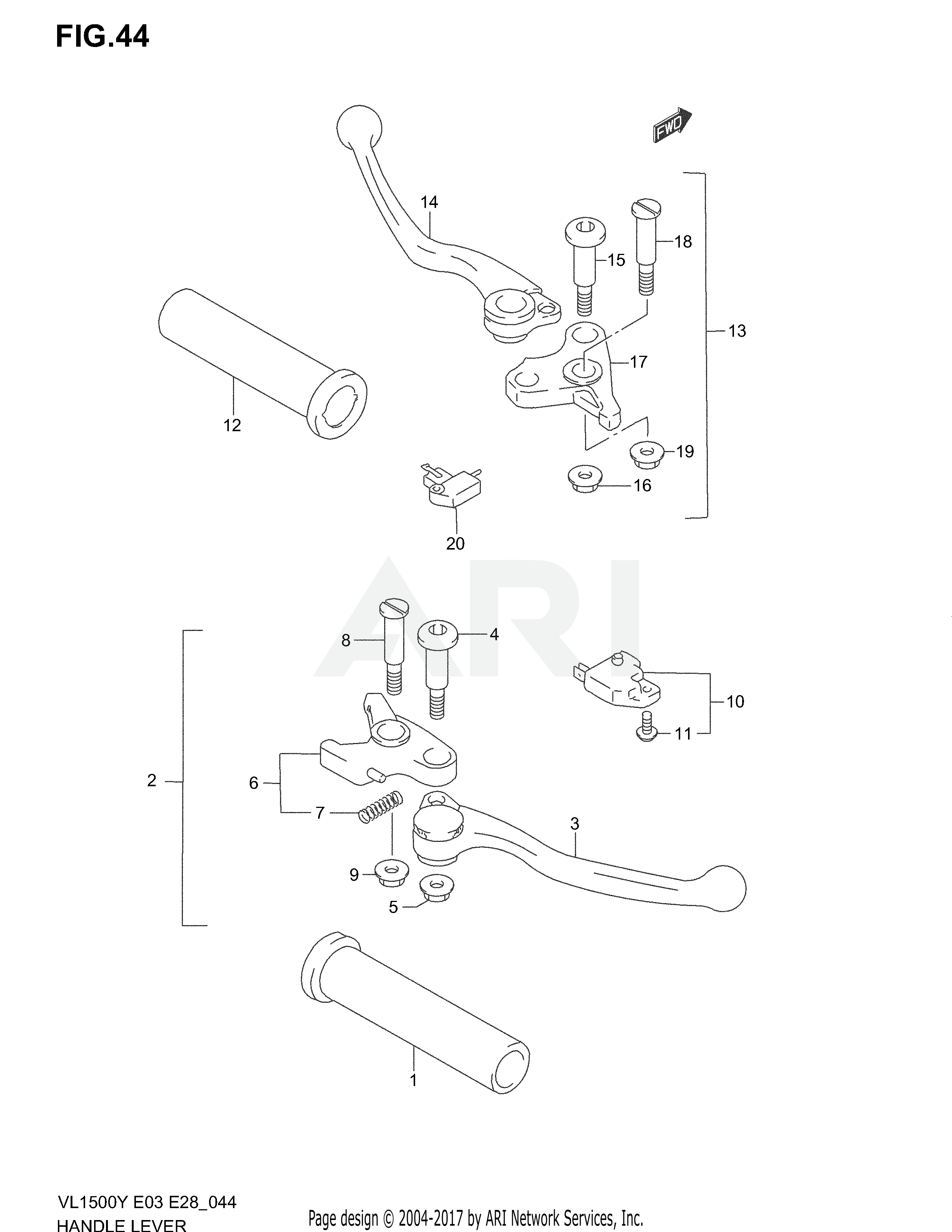 HANDLE LEVER