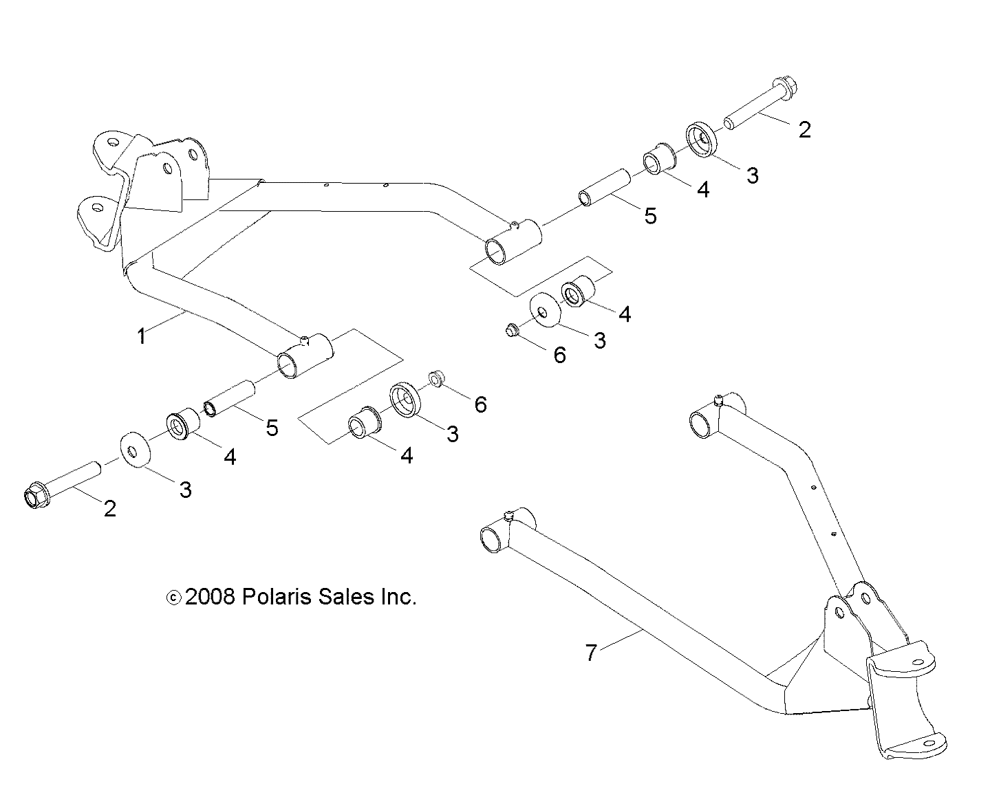 SUSPENSION, CONTROL ARM, FRONT - A09VA17AA/AD (49RGRAARM09RZR170)