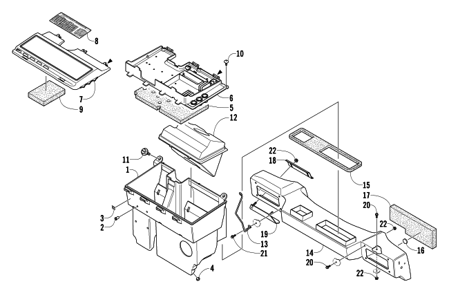 AIR SILENCER ASSEMBLY