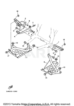 STAND FOOTREST