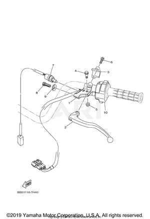 HANDLE SWITCH LEVER