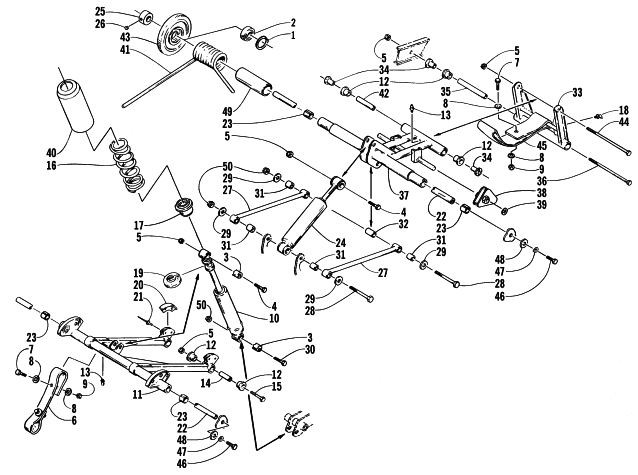 REAR SUSPENSION ARM ASSEMBLIES