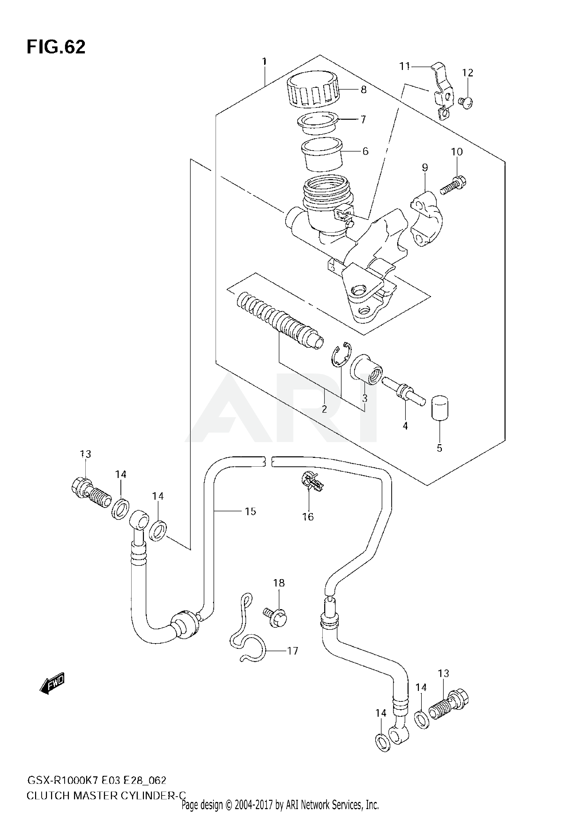 CLUTCH MASTER CYLINDER