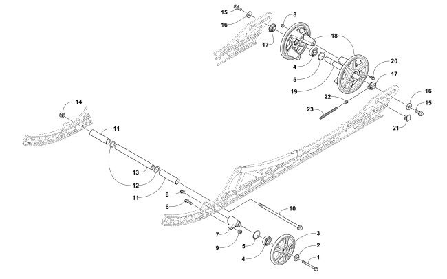 IDLER WHEEL ASSEMBLY