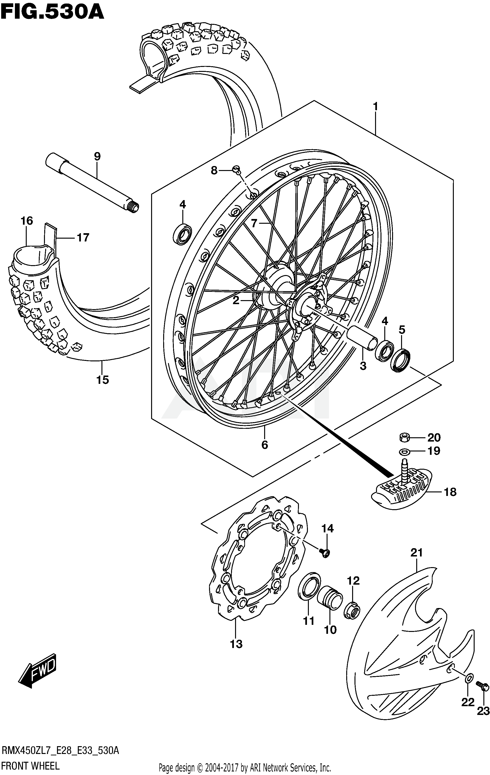 FRONT WHEEL