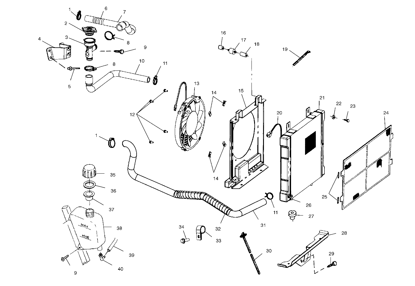 COOLING SYSTEM - A02CH42AA (4968536853A09)