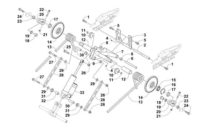 REAR SUSPENSION REAR ARM ASSEMBLY