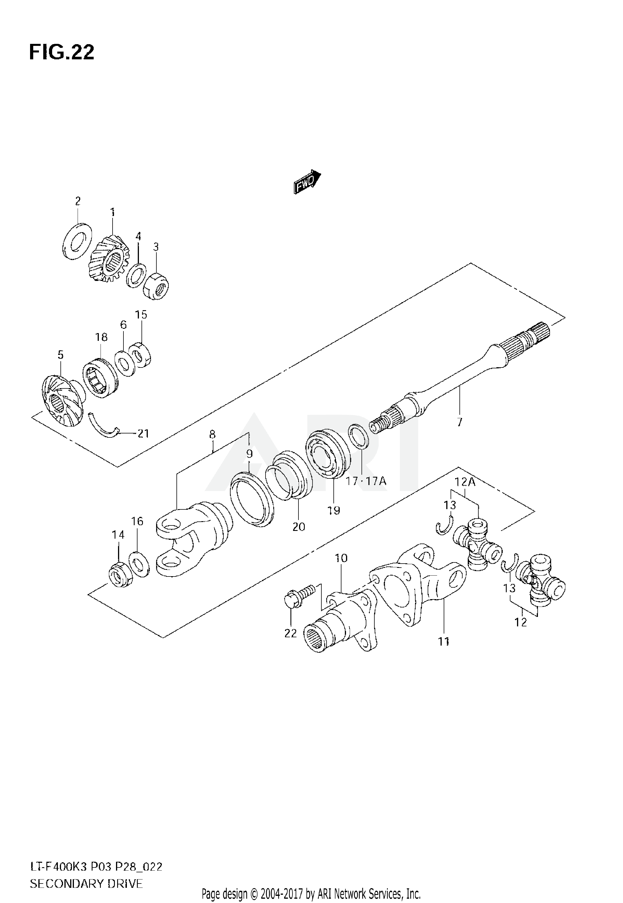 SECONDARY DRIVE