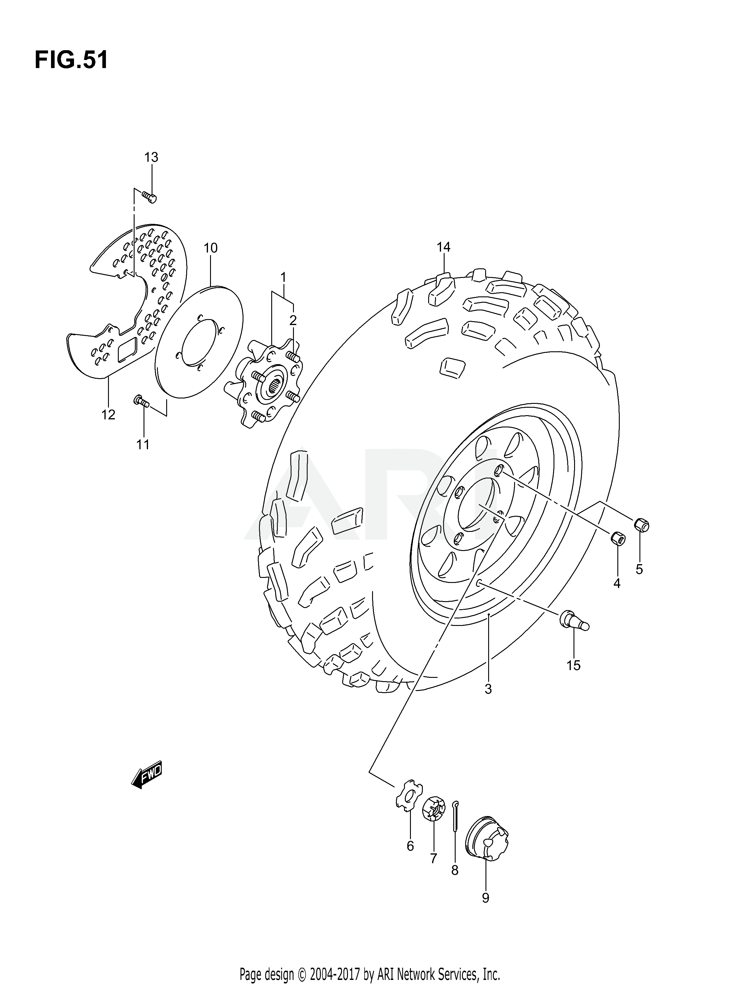 FRONT WHEEL