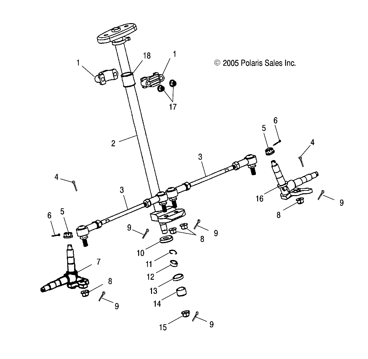 STEERING - A04FA09CA/CB (4999202359920235B14)