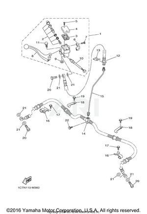 FRONT MASTER CYLINDER