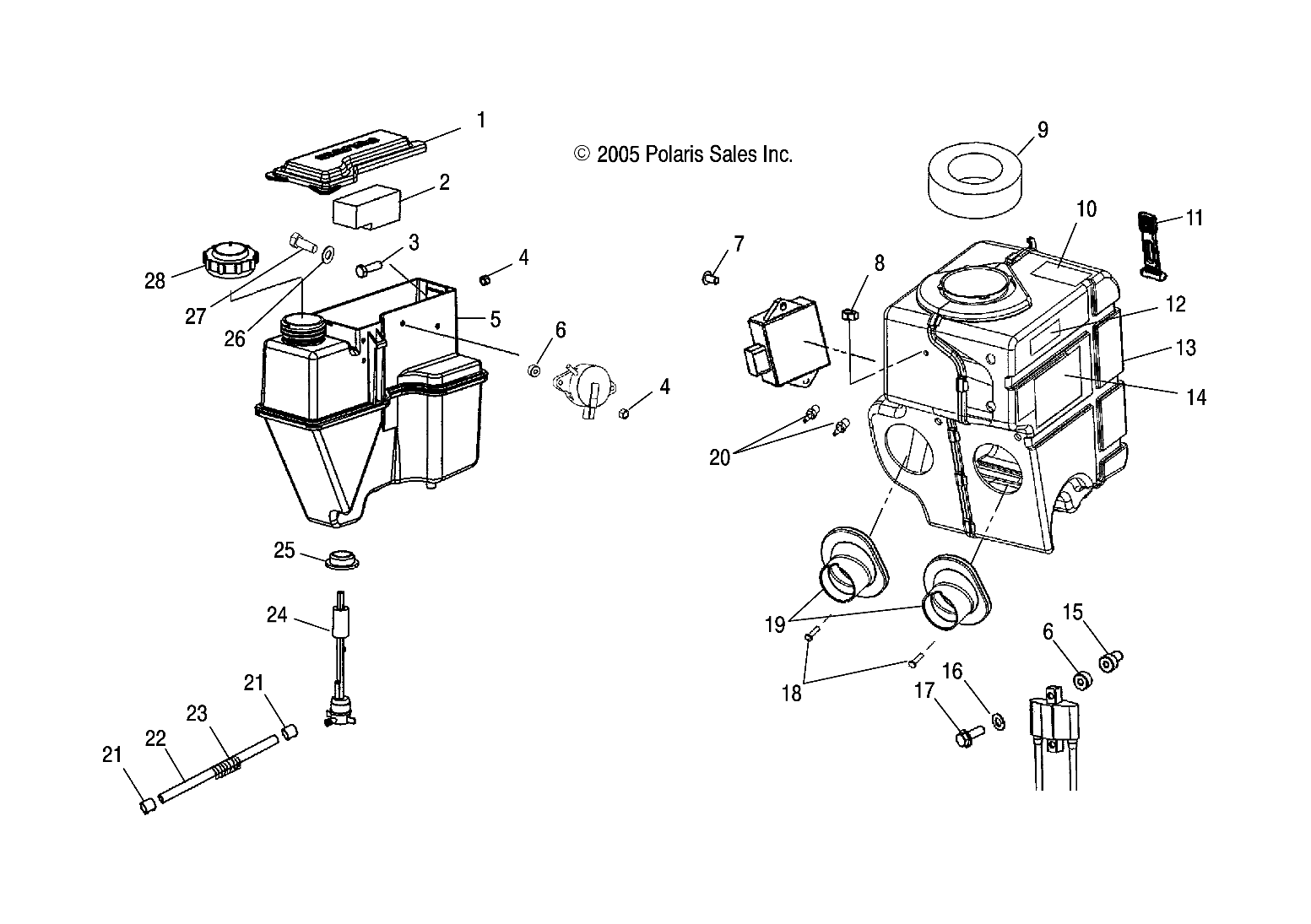 OIL TANK/AIR BOX - S06NP5BSA/NE5BSB (4997239723C06)