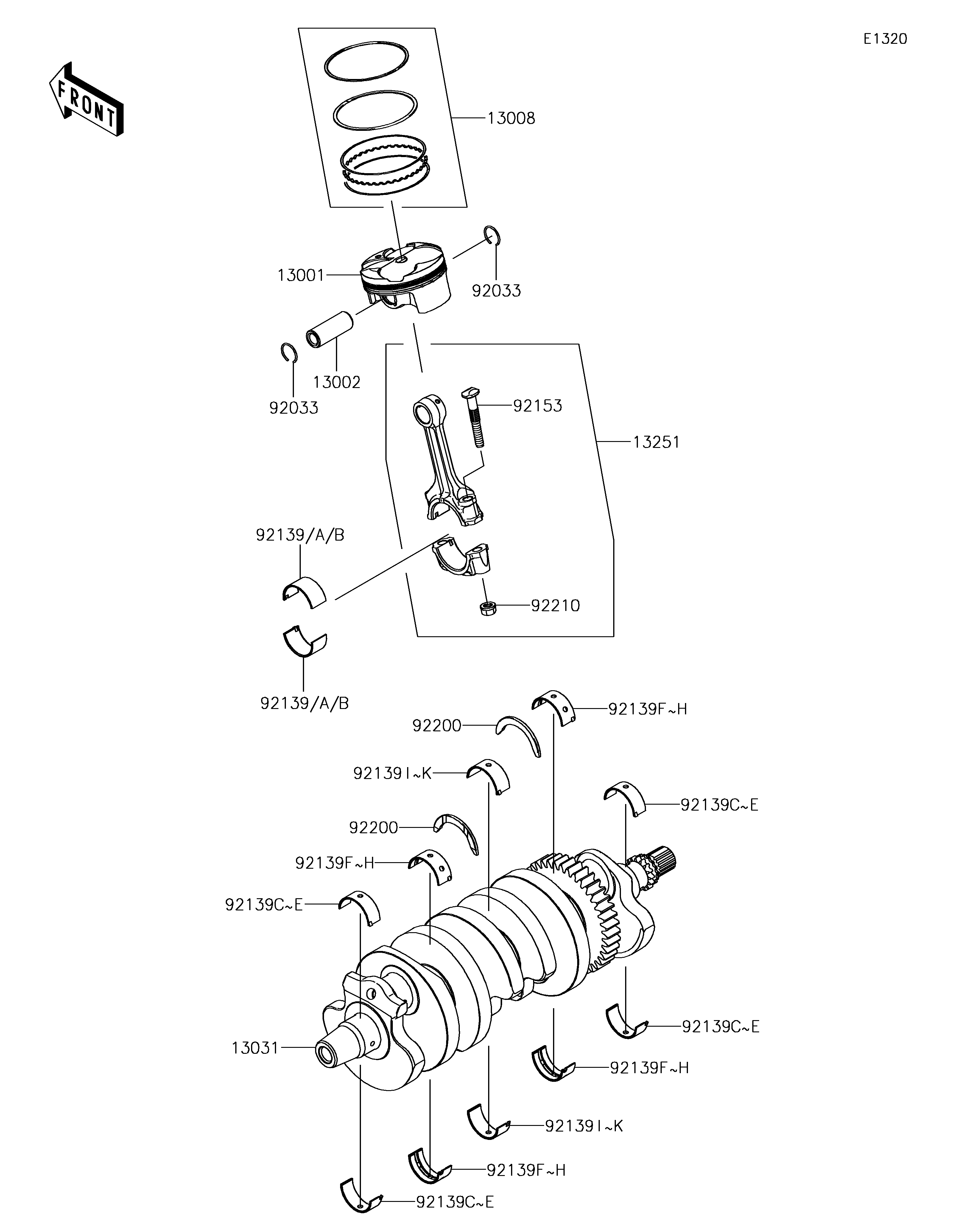 Crankshaft/Piston(s)