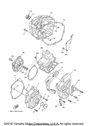 CRANKCASE COVER 1