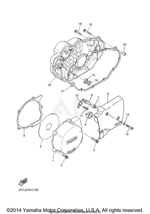 CRANKCASE COVER 1