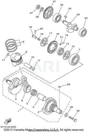 CRANKSHAFT PISTON