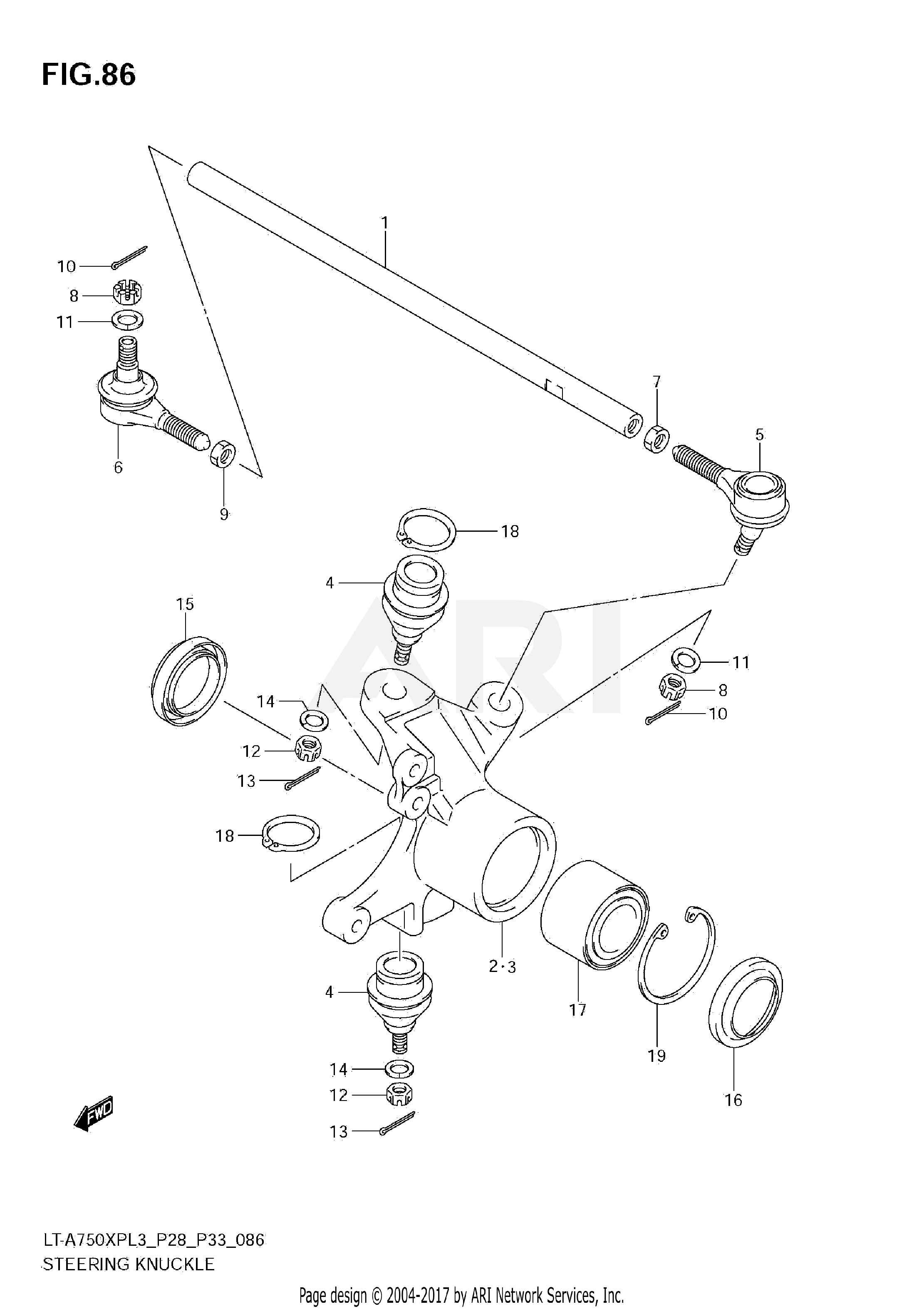 STEERING KNUCKLE