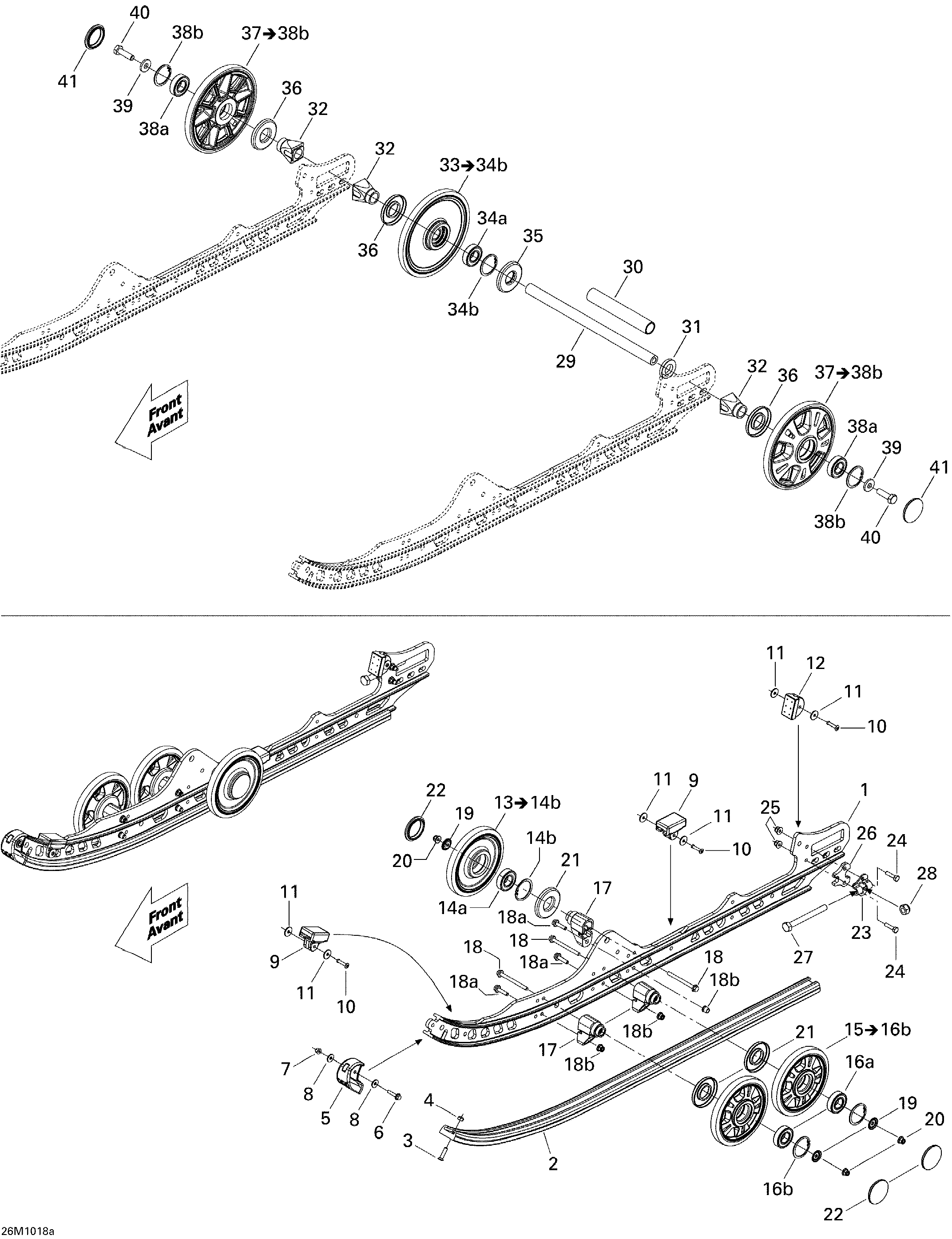 Rear Suspension 1, LE