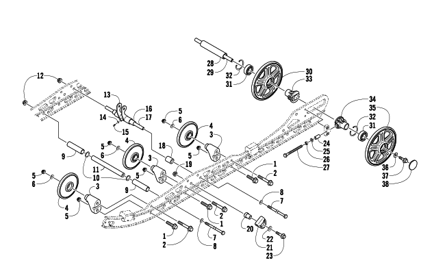 IDLER WHEEL ASSEMBLY