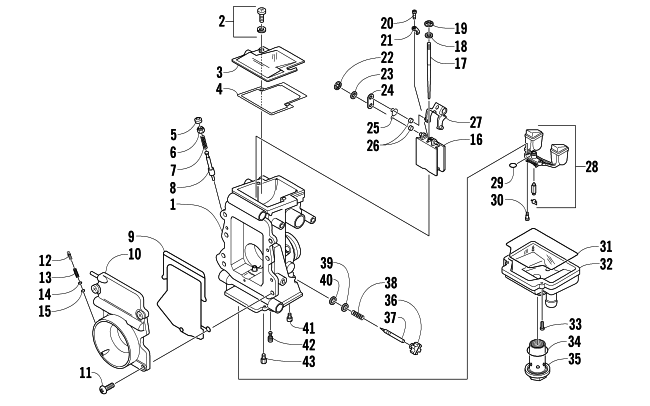 CARBURETOR - INTERNAL PARTS