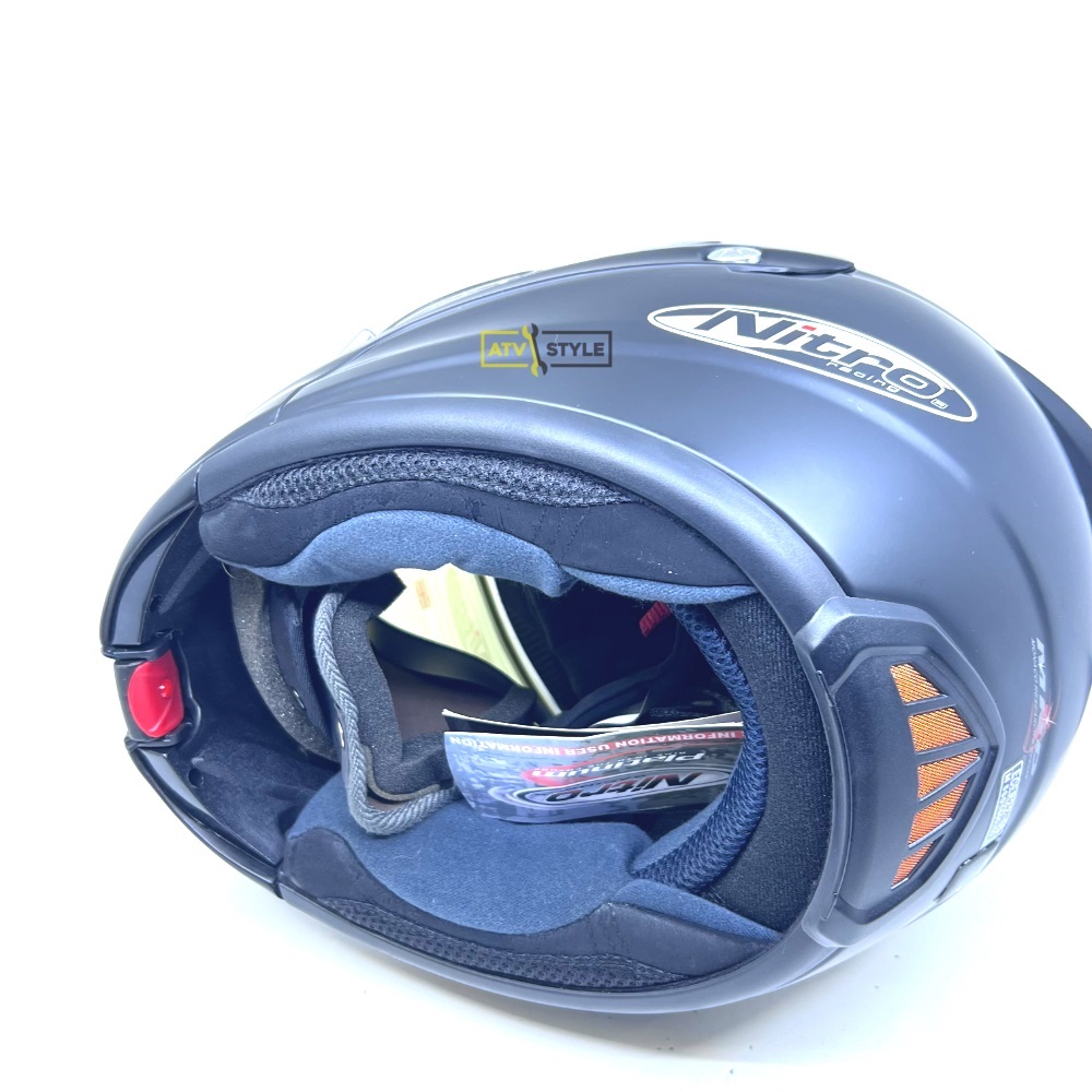 Шлем снегоходный Nytro FS349-S, черный матовый , размер M