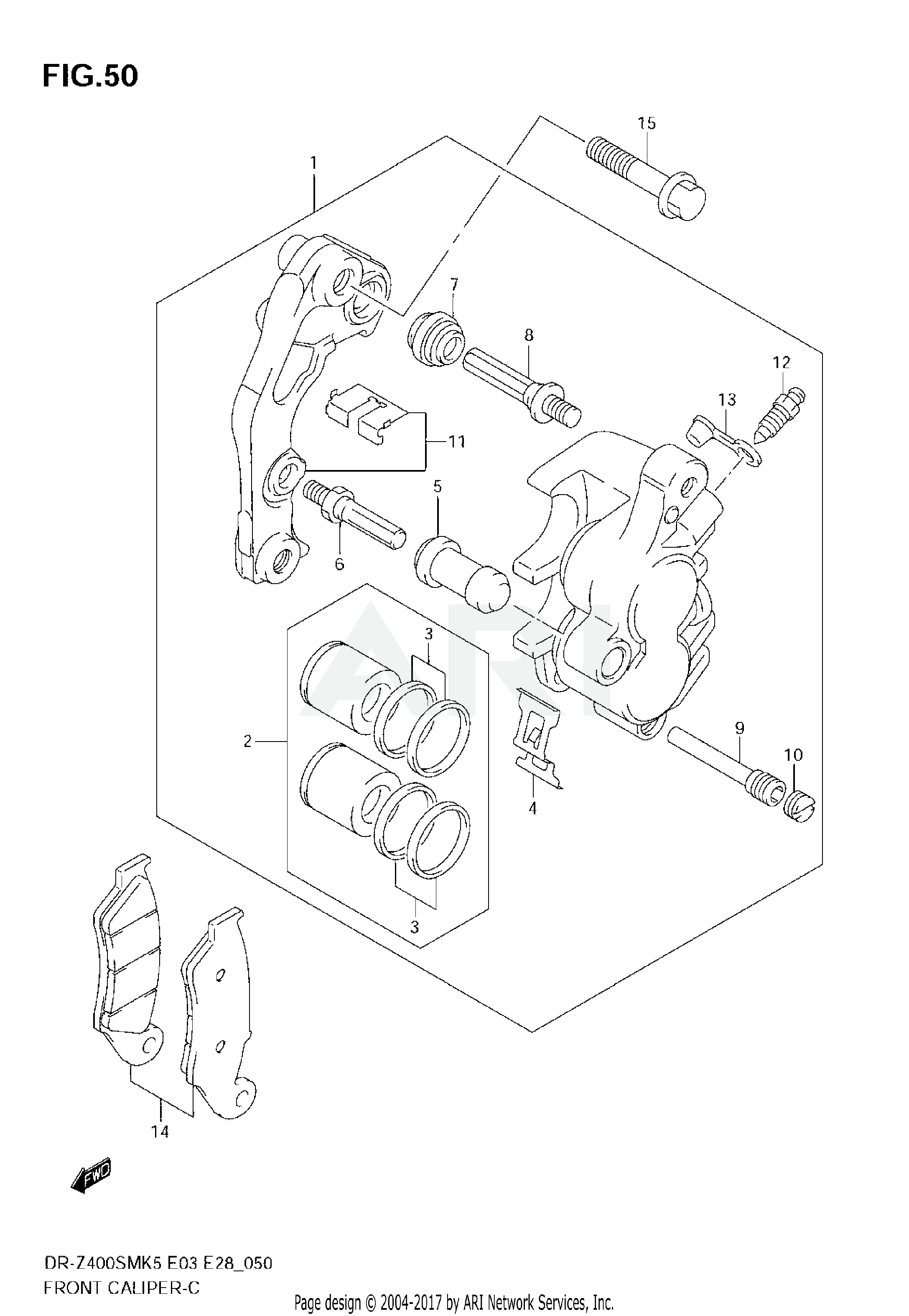 FRONT CALIPER