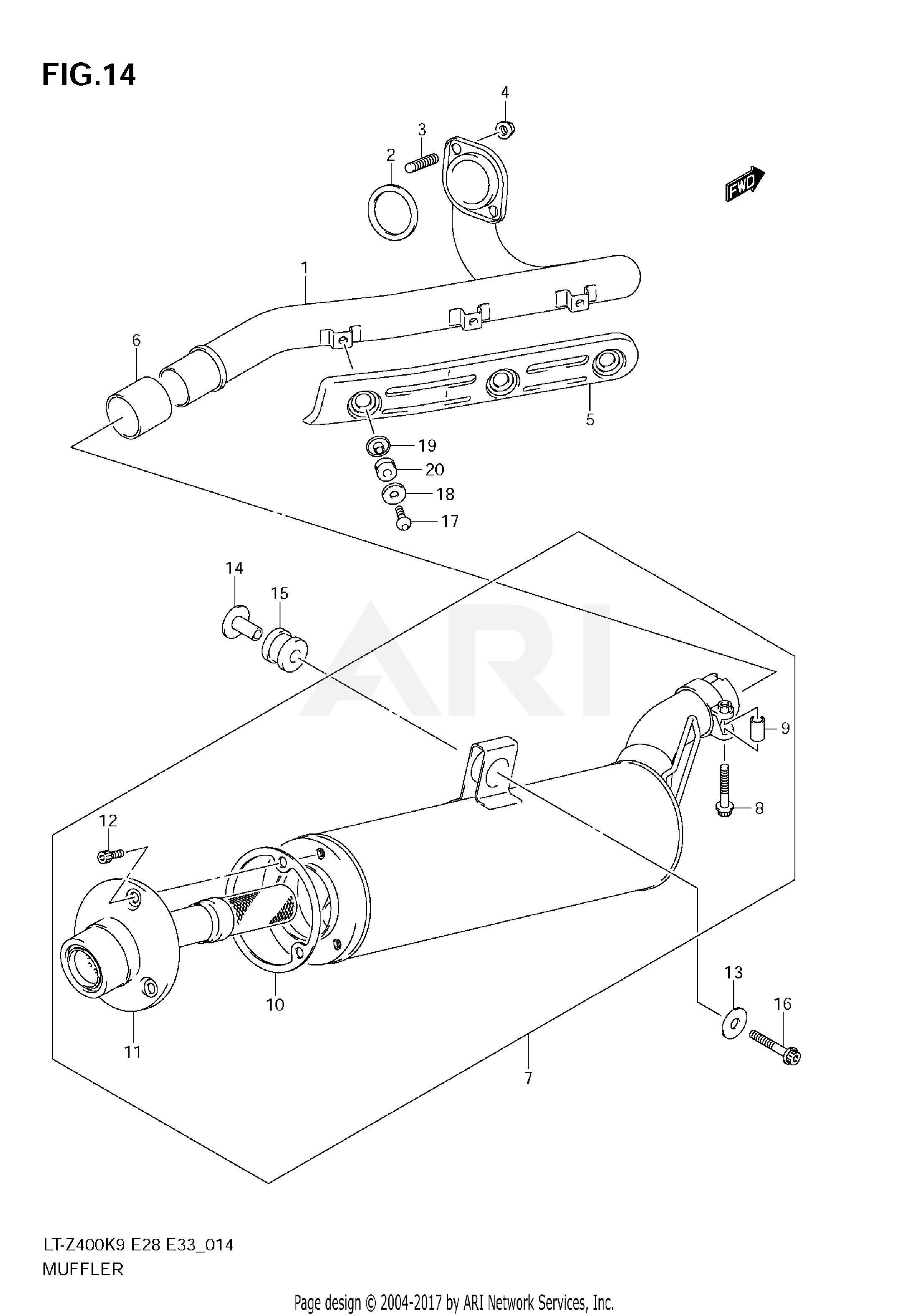 MUFFLER