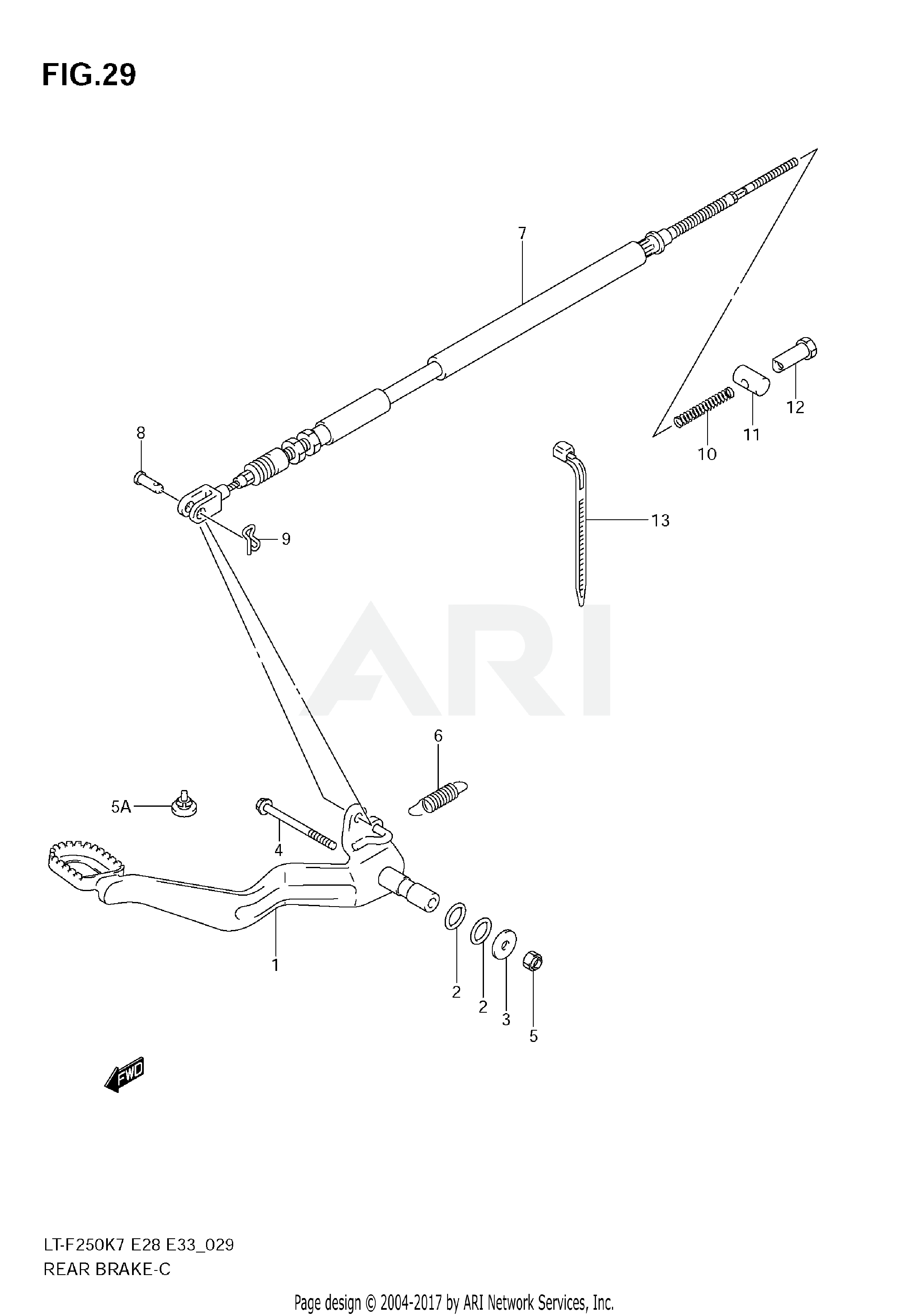 REAR BRAKE