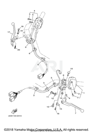 HANDLE SWITCH LEVER