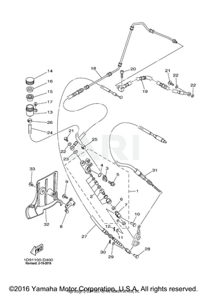 REAR MASTER CYLINDER