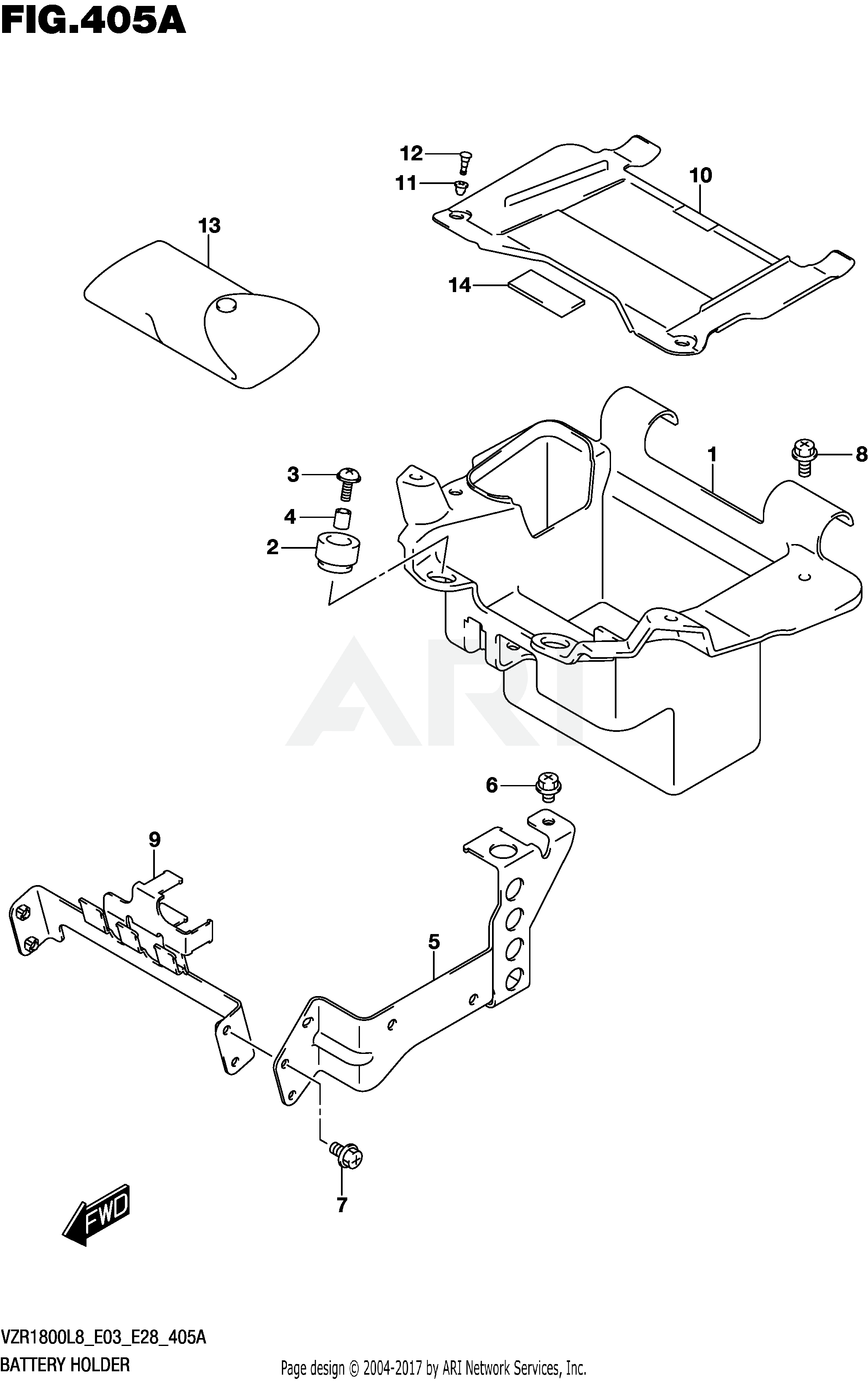 BATTERY HOLDER